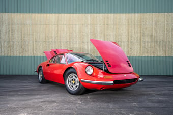 1974 Ferrari Dino at Ebbett Prestige Tauranga