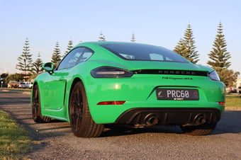 2021 Porsche Cayman at Ebbett Prestige Tauranga