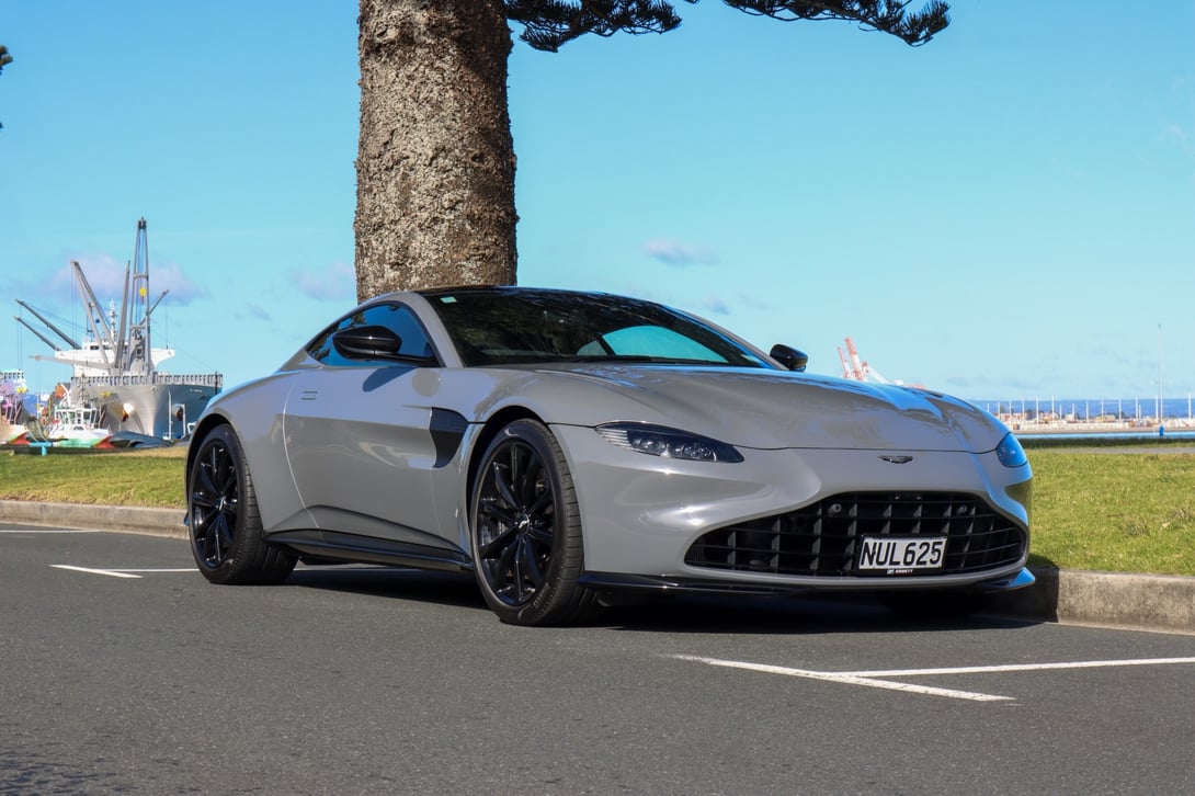 2021 Aston Martin Vantage at Ebbett Prestige Tauranga