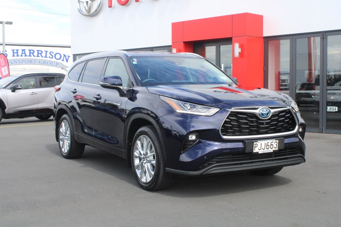 2022 Toyota Highlander at Ebbett Toyota Morrinsville