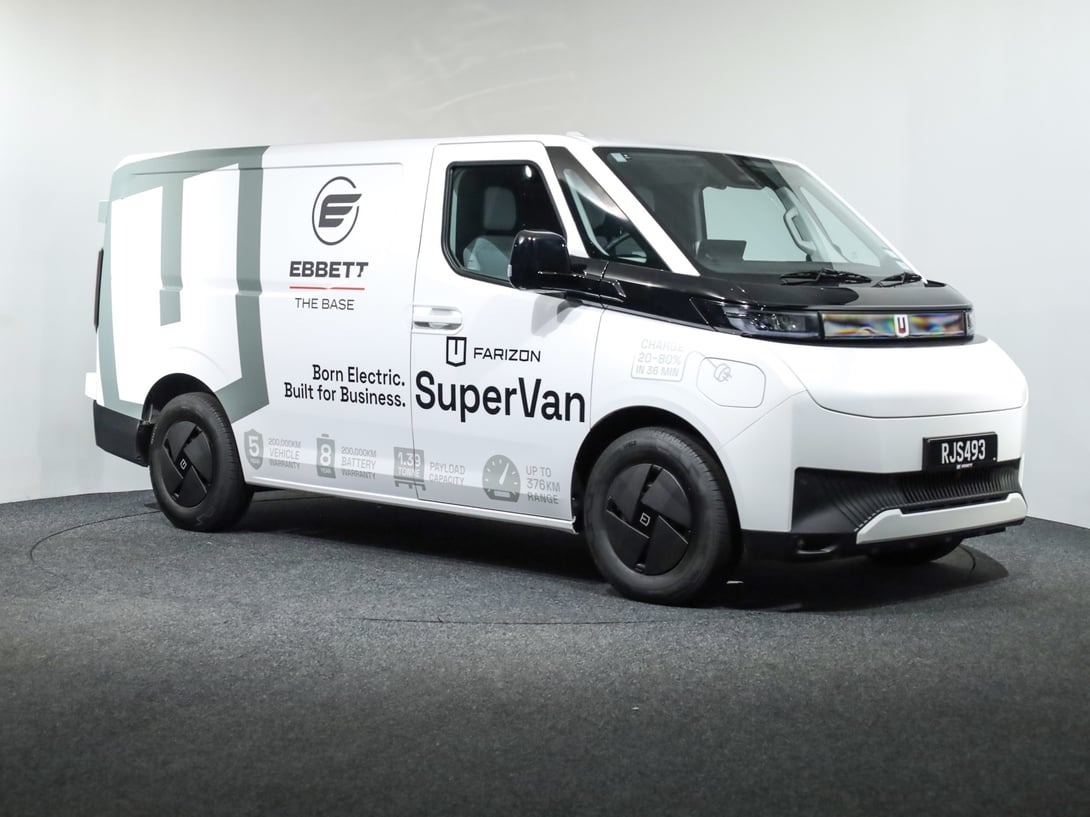 2026 Farizon SuperVAN L1H1 at Ebbett The Base