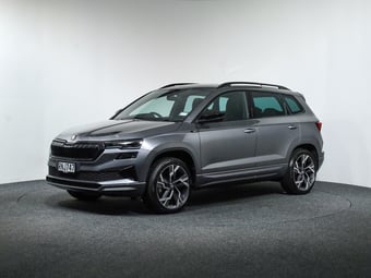 2025 Skoda Karoq at Ebbett Volkswagen & Škoda Hamilton