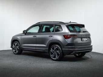2025 Skoda Karoq at Ebbett Volkswagen & Škoda Hamilton