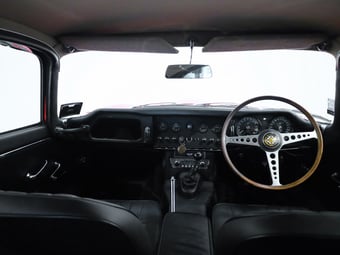 1965 Jaguar E-Type at Duncan & Ebbett Hamilton