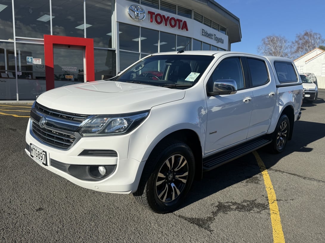 2020 Holden Colorado at Ebbett Toyota Te Awamutu